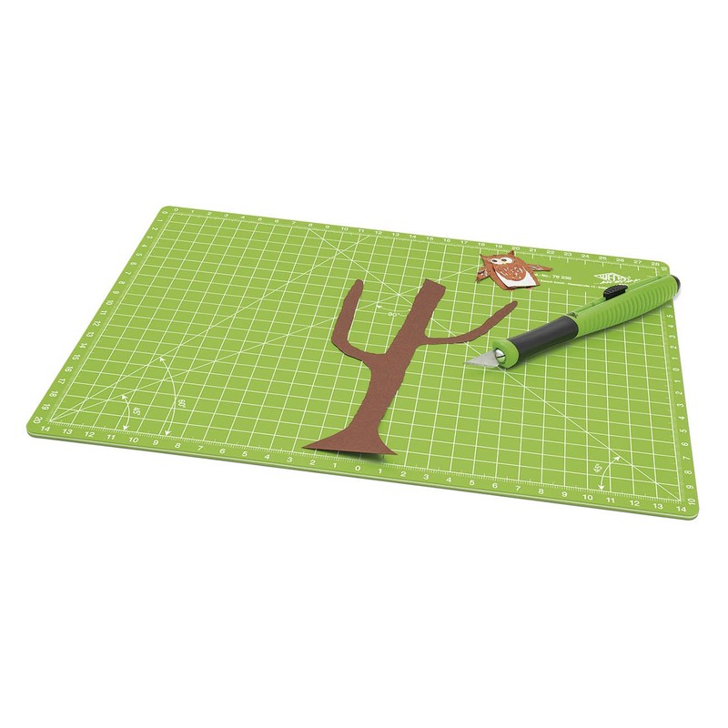 WEDO 7936014 Foldable Cutting Craft Mat, apple green