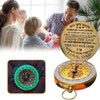 Luminous Compass Dad To Son Enjoy The Ride Gift for