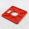 Router Table Insert Plate Aluminum Alloy Compatible with Makita Routers
