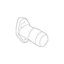 Mitsubishi MD326766, Engine Coolant Outlet Flange