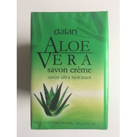 B'Ellens Dalan Cream Soaps - 3 Pack (Aloe Vera) 90g (3.17 oz) Chacun Total 270g (9.52 oz)