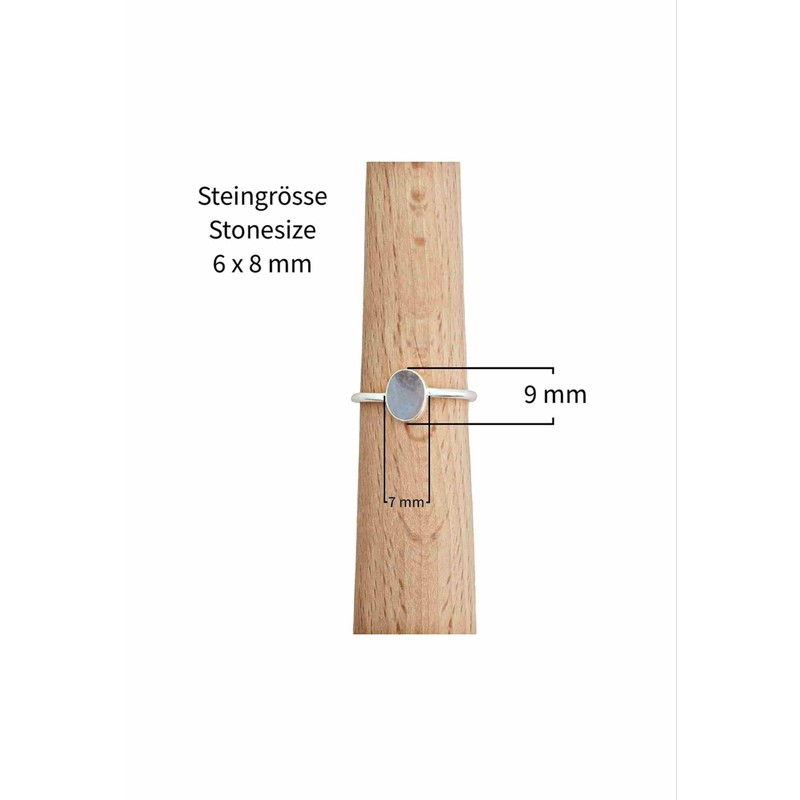 Women's Ring 925 Sterling Silver with Stone Gift, Sterling Silver