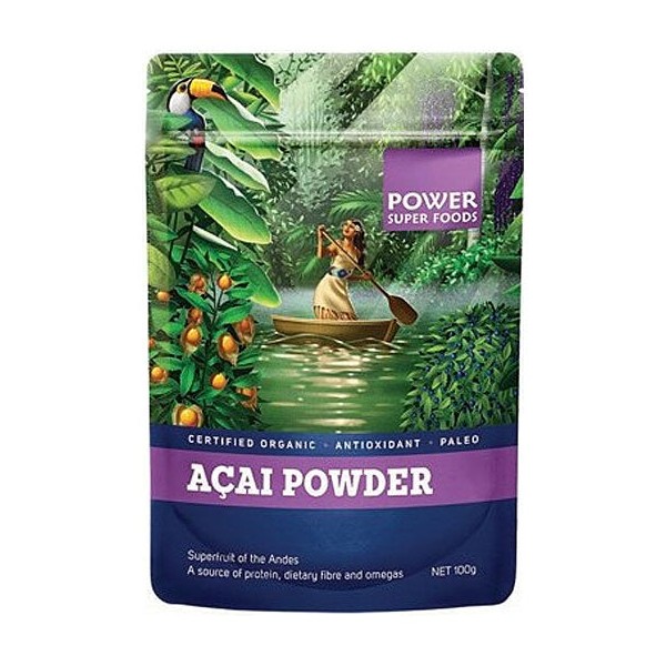 Power Super Foods Organic Acai Berry Power Powder 100g