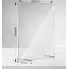Manschin laser design acrylic protective shield, sneezing protection, spit protection,