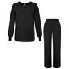 Adar Uniforms Universal Women&#39;s Scrub Set - Warm-Up Scrub Jacket