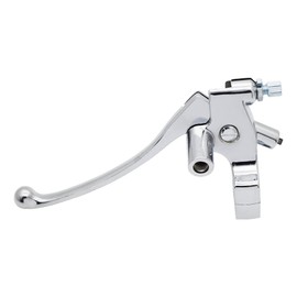 Motorcycle 25mm Handlebar (1 inch) Brake Clutch Lever Master Cylinder Set Plated/Universal/Drag Star/Vulcan/Shadow