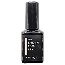 Presto Brush-on No Sanding Base Gel, 0.5 oz (13 g), UV/LED Compatible, Gel Nail