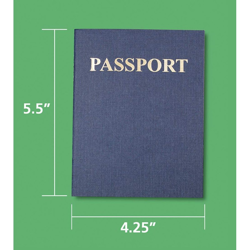 Hygloss My Passport Books, Pack of 24