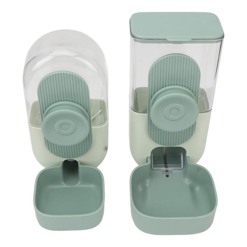 Hanging Automatic Food Water Dispenser Safe Cage Cat Food Water