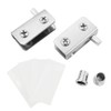 Alamic Glass Door Pivot Hinge for Free Swinging Glass Doors,