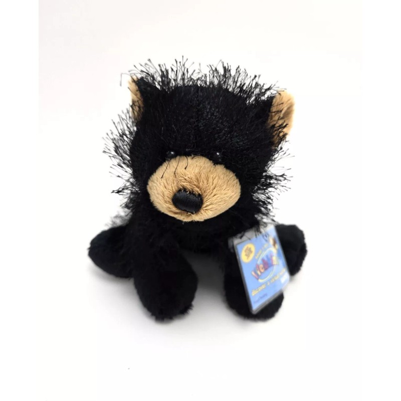 Ganz Retired Black Bear Plush HM004 WebKinz & Lil'Kinz Collectible