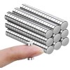 RHINOCATS 45 pcs Refrigerator Magnets，Fridge Magnets，Round Ferrite Magnets, Multi-Use for