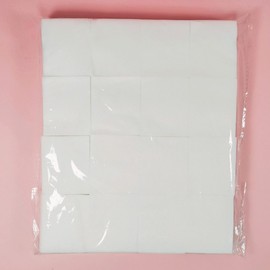 Toner Pack Cotton Pads, Non-Woven Cosmetic Cleansing Cotton, Wet Compressed Disposable Sheets for Beauty Salon & Tattoo, 6x7cm/Pack 16 Rows 10ea
