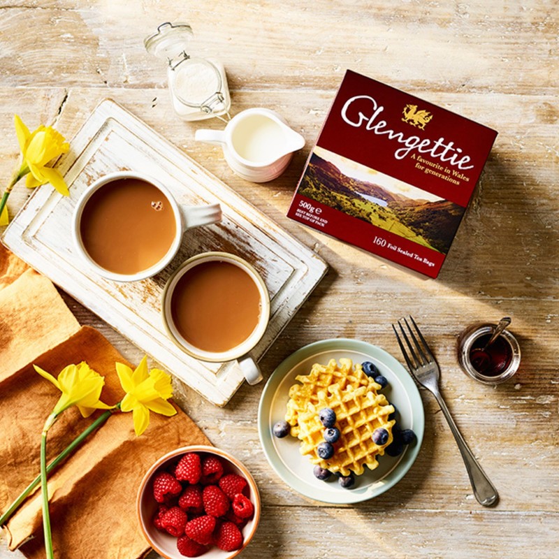 Glengettie 80 Teabags (Pack of 6, Total 480 Teabags)