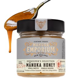 Manuka Emporium Raw Manuka Honey MGO 829+ | Monofloral, Ultra-Potent, Certified New Zealand Honey | 8.8oz Glass Jar | High-Strength Superfood for Advanced Wellness & Vitality Support