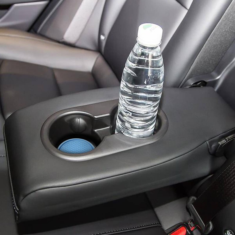 4 Pack Car Cup Holder Coaster, 2.75 Inch Diameter Non-Slip