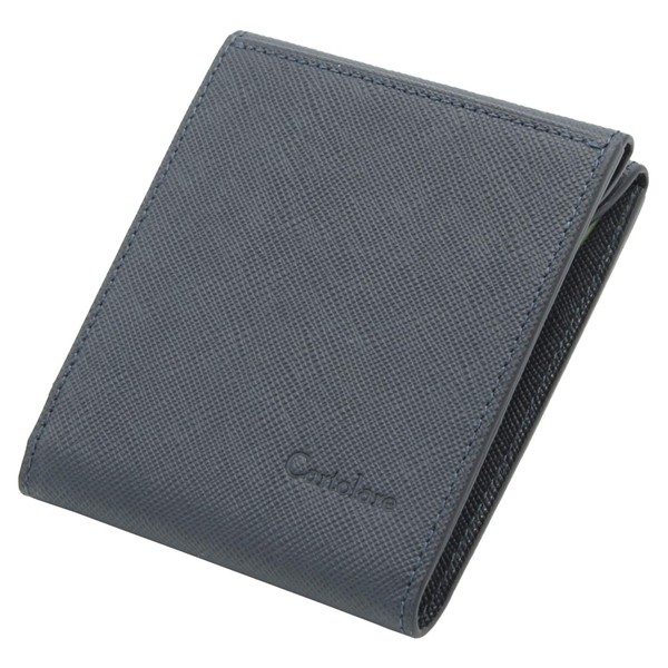 Cartolare Men's Hammock Wallet Plus, Navy × Khaki