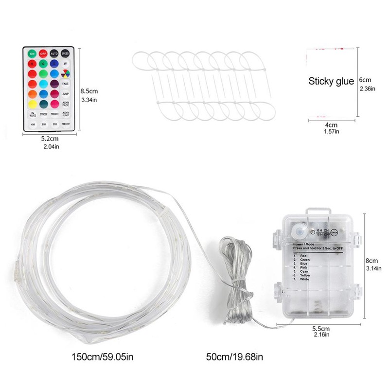 LED Basketball Hoop Lights Remote Control Basketball Rim LED Light