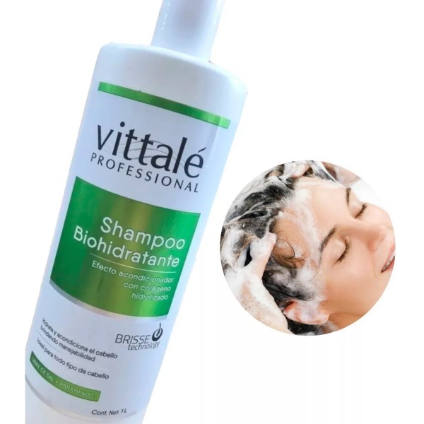Vittale 6 Shampoo Biohidratante Sin Sal Sin Parabenos 1l