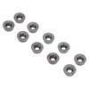 10Pcs Carbide Turning Inserts Coated Blade CNC Lathe Tool Holder