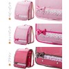 Princess Alice Transparent Lace & Dot Ribbon School Bag Cover