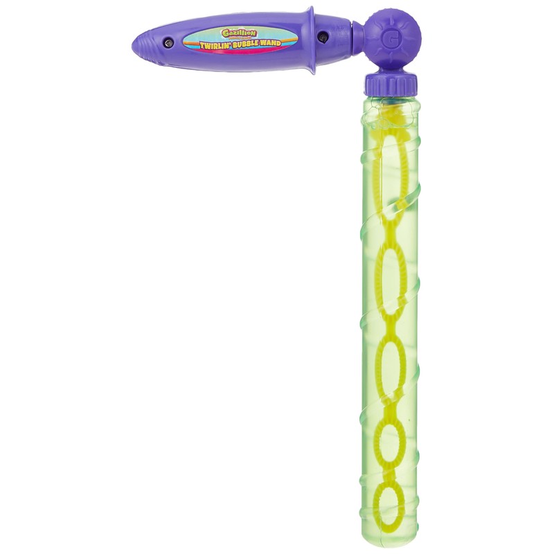 Funrise - TWIRLIN' Bubble Wand GAZILLION 36749 Pompero, Multi-Colour