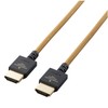 Elecom DH-HDP14EY15LB HDMI Cable, 3.9 ft (1.5 m), Premium 4K,