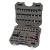 CRAFTSMAN OVERDRIVE 99-Piece Gunmetal Chrome Mechanics Tool Set, Standard SAE/Metric