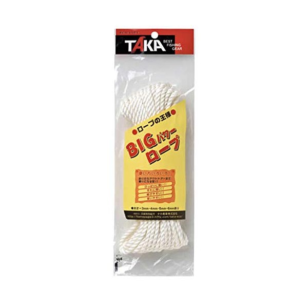 Taka Hawks Industrial Big Power Rope Rope – 6 mm X 10 m Easy