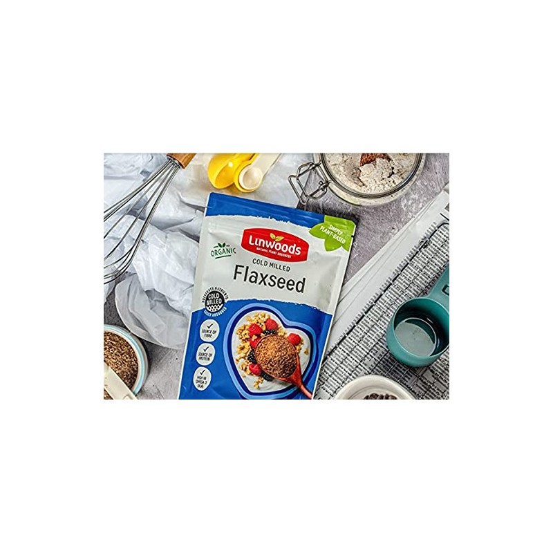 Linwoods Milled Flaxseed Organic 425g 3 Pack