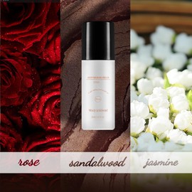 Deodorant Roller Serum with 5% AHA – Woody Sandalwood Body Serum, Alcohol-Free, 30ml Natural Roll-On for Underarm & Body Use (1PC, Sandalwood)