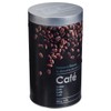 5five Metal Coffee Tin 500 g Black Edition Black