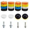 24Pcs Car Polishing Pads for Drill, 3Inch/80mm Car Polishing Kit,