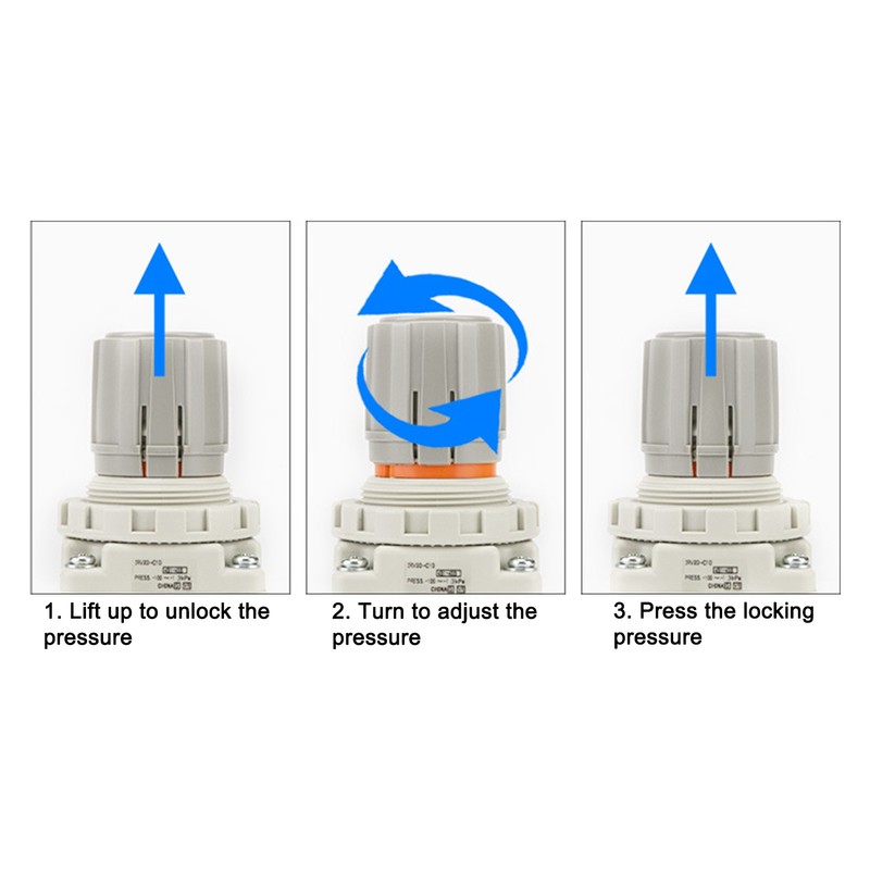 Vacuum Pressure Valve SMC Type Pneumatic Vacuum Pressure Regulator with