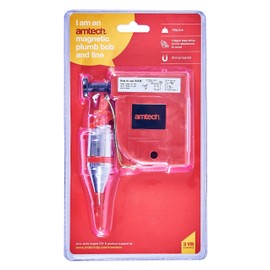 Amtech G4130 400g Magnetic Plumb bob and line