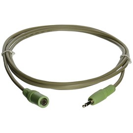 C2G 27408 3.5mm M/F Stereo Audio Extension Cable (PC-99 Color-Coded) (6 Feet, 1.82 Meters) Beige