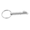 Hohopeti Stainless Steel Boat Safety Pin for Deck Hinge Use