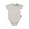Sterntaler Baby Boys' Short-Sleeved Boot Bodysuit, light grey