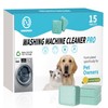 Nunemosk Washing Machine Cleaner -15 Pack, Formulated for Pet Owners