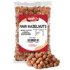 Tropgo Raw Hazelnuts - 500g - Packed Fresh Large Hazelnut