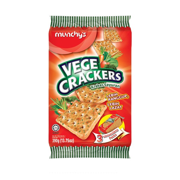 Munchy's Vege Crackers (2 Pack)