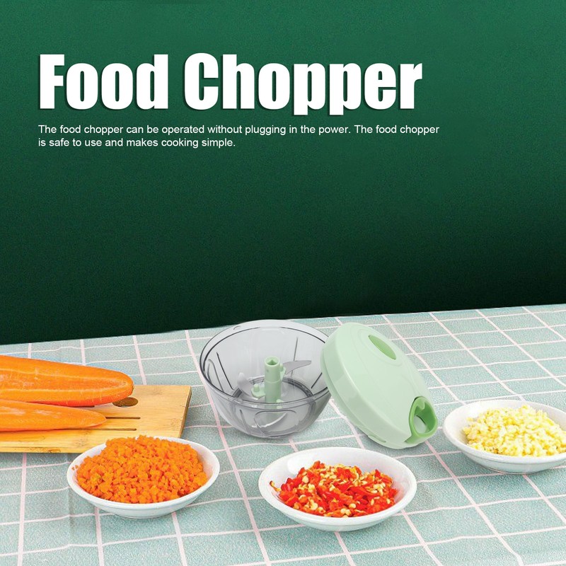 400ml Multifunction Meat Grinder Manual Fruit Vegetable Nuts Herbs Chopper