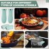Patelai 8 Pcs Silicone Pot Holders Cast Iron Handle Cover