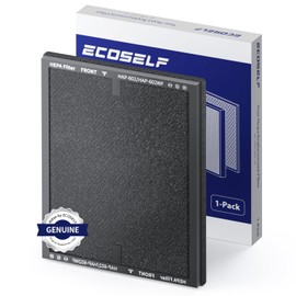 ECOSELF Genuine Air Purifier Replacement Filter for HAP602/ HAP602WF Air Purifier, 3-Stage Filter Repacement for High-Efficient Filtration (1 Pack)
