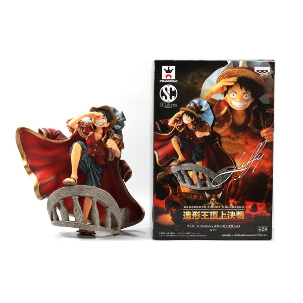 Banpresto One Piece 48057 Colosseum SCultures: Monkey D. Luffy Figure, Volume #2