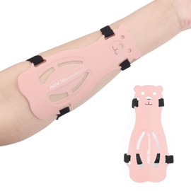 EOU Archery Arm Guards Youth Forearm Guard Wrist Protection Adjustable 2 Straps, Pink