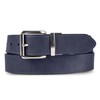 Nautica Men's Reversible Belt with Flag Pattern, Navy, 42