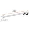 Truper Expert LL-2008MXR, Llave combinada matraca reversible 8 mm x