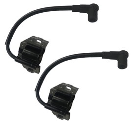 2Pcs Ignition Coil & Spark Plug for Kawasaki21171-0743 21171-0738 21171-0711 21171-0747 21171-7041 21171-7042 Fit for Kawasaki FR651V FR691V FX751V FX801V FX850V FR600V Series for John Deere Engine