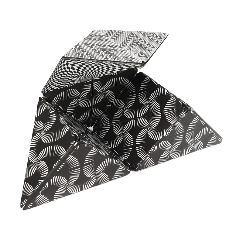 Shape Cube Magnetic ABS Geometric Cube Puzzle Toy for Daily